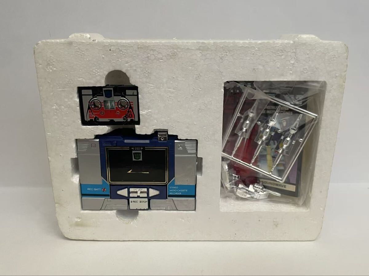 當(dāng)時物トランスフォーマー G1 サウンドウェーブ SOUNDWAVE takara 
