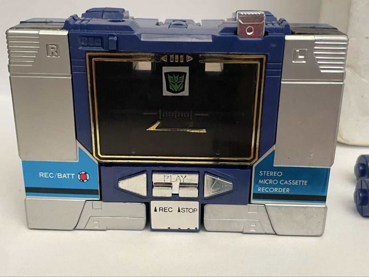 當(dāng)時物トランスフォーマー G1 サウンドウェーブ SOUNDWAVE takara 