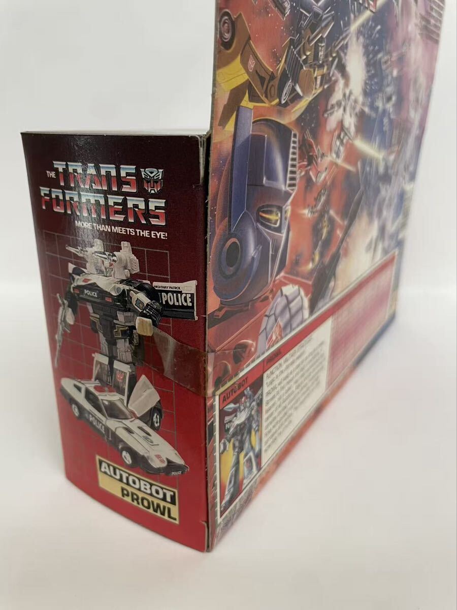 當(dāng)時(shí)物トランスフォーマー G1 オ一トボット戦略家 PROWL 未開(kāi)封