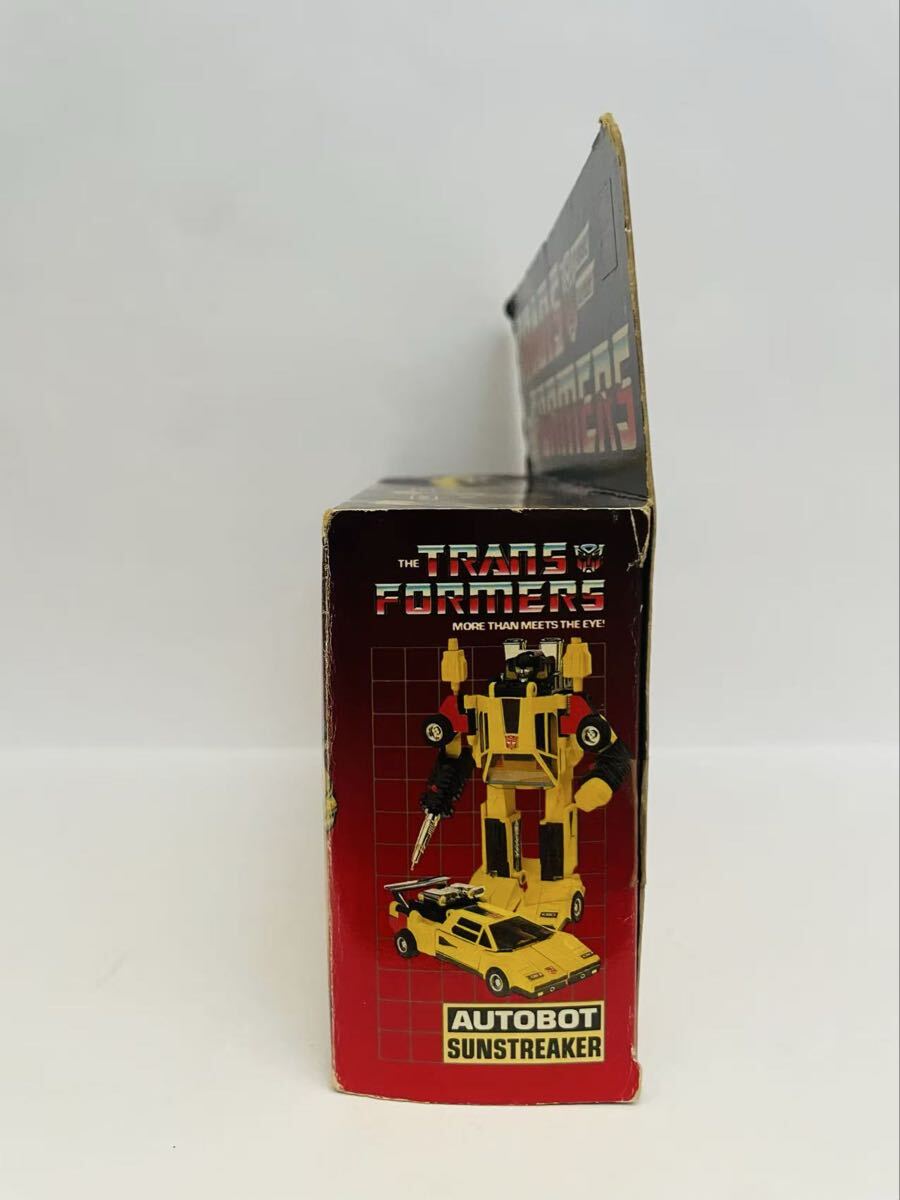 當(dāng)時物トランスフォーマー G1 サンストリ一カ一 SUNSTREAKER takara 