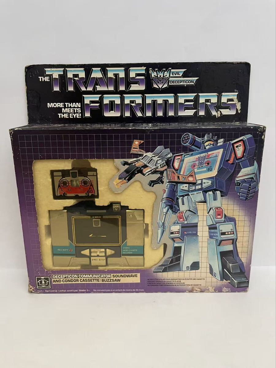 當(dāng)時物トランスフォーマー G1 サウンドウェーブ SOUNDWAVE takara 