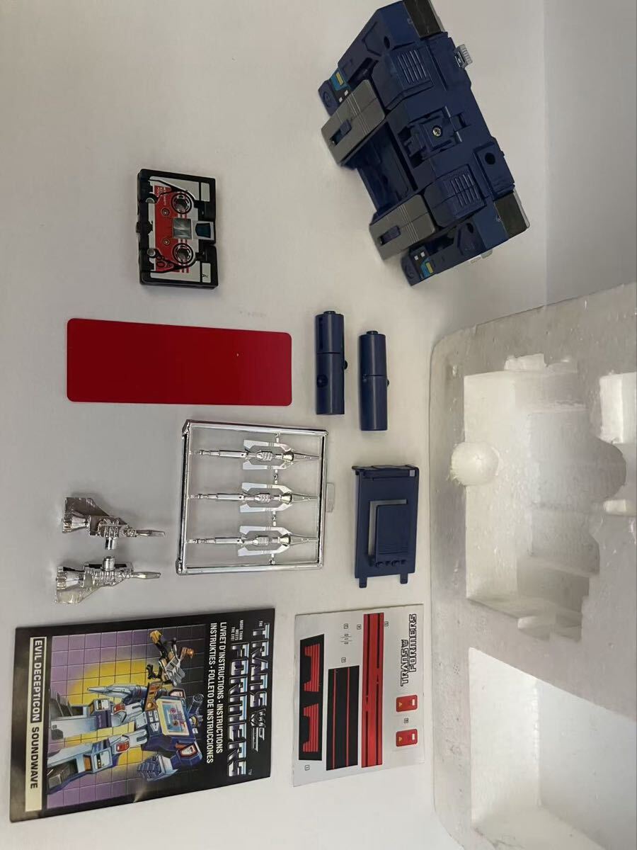當(dāng)時物トランスフォーマー G1 サウンドウェーブ SOUNDWAVE takara 