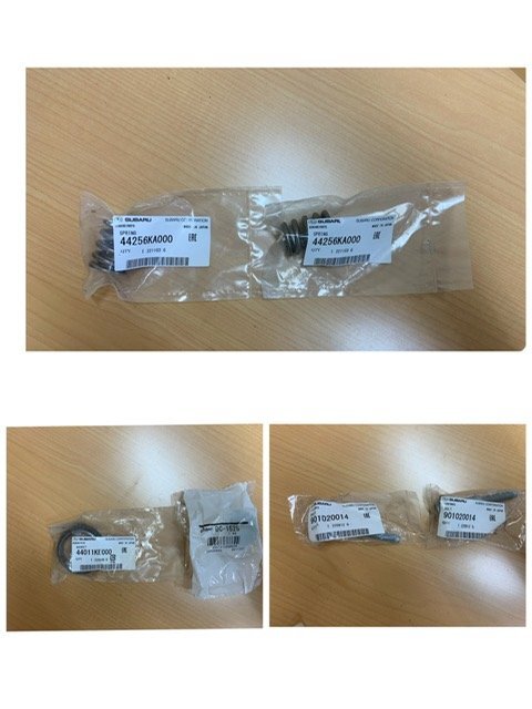 ☆大特価☆　スバル　ステラ　DBA-RN1　マフラー　1セット　Fマフラー中古品　Rマフラーは社外品　西濃運輸の送料著払い　宅配不可です