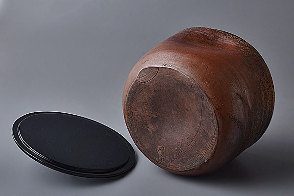 t-u250[ мир .] чайная посуда времена старый Bizen сосуд для воды для чайной церемонии осмотр чайная посуда . чайная посуда China старый . Taiwan зеленый чай .. художественное изделие Joseon Dynasty Goryeo новый . Kiyoshi утро документ инструмент 