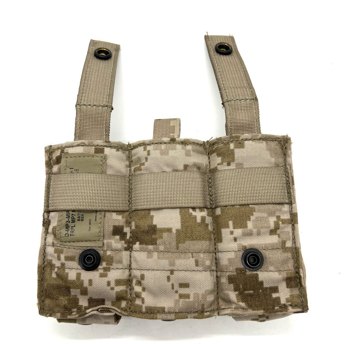 бесплатная доставка оригинал не использовался Eagle MP7 FB kai Dex MOLLE Triple кружка сумка подсумок для магазинов AOR1 SEAL DEVGRU