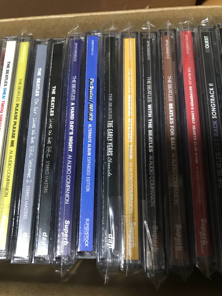 ビートルズ　The Beatles 25タイトル新古品未視聴輸入プレス盤(pán)CD John Lennon Paul McCartney George Harrison Ringo Starr