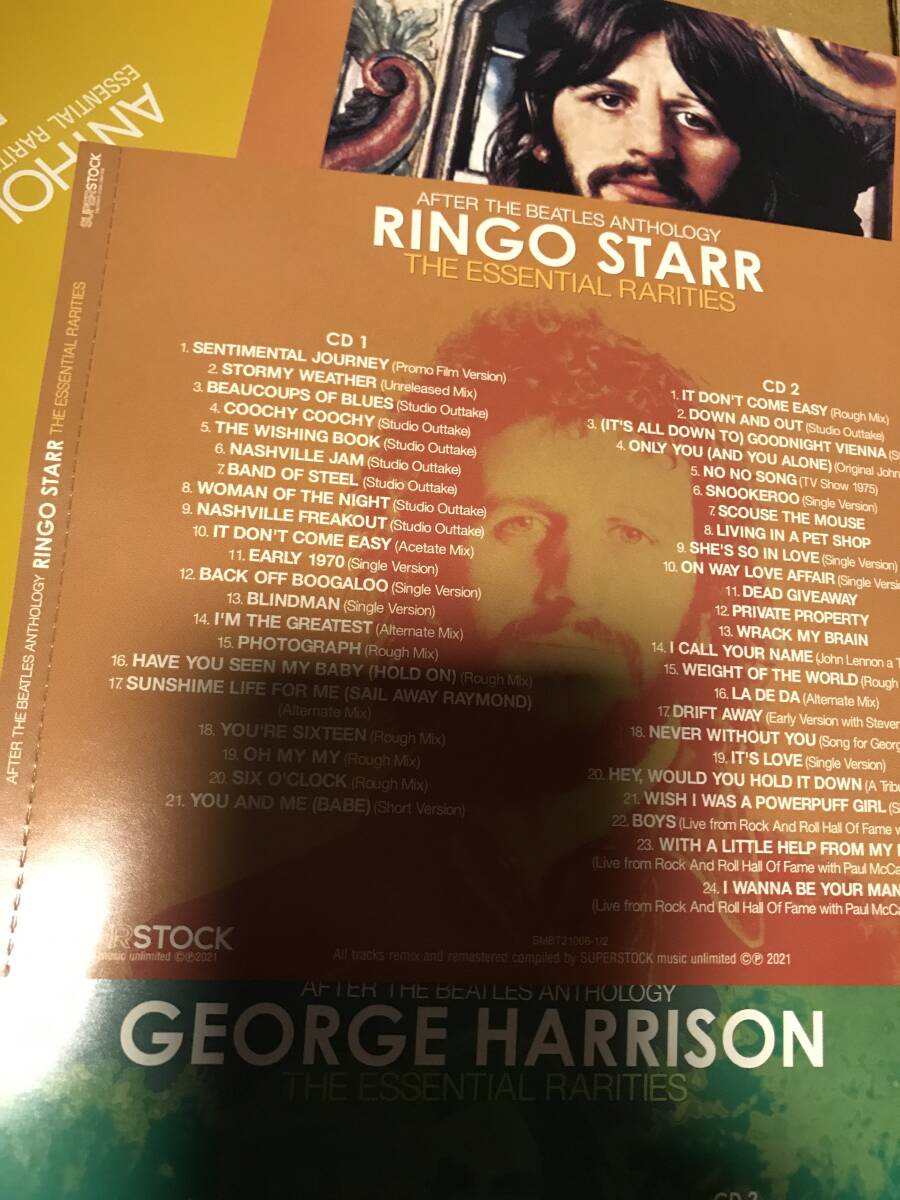 ザ?ビートルズ　After The Beatles Anthology Essential Rarities Collection　4タイトル8CD Paul McCartney John Lennn 新品輸入プレス盤