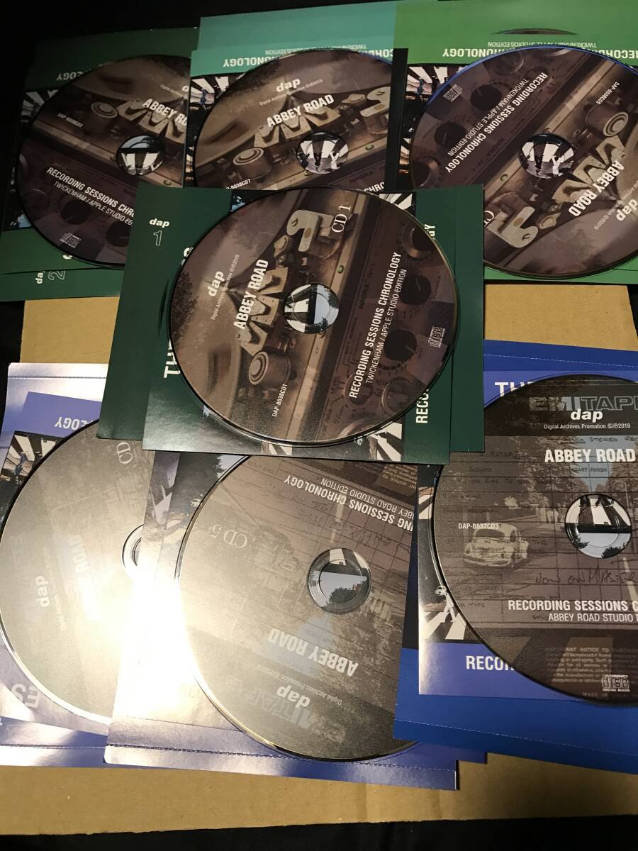 ビートルズ　The Beatles Abbey Road Recording Sepssions Chronology 海外輸入プレス14CDセット ケースなし ABBEY