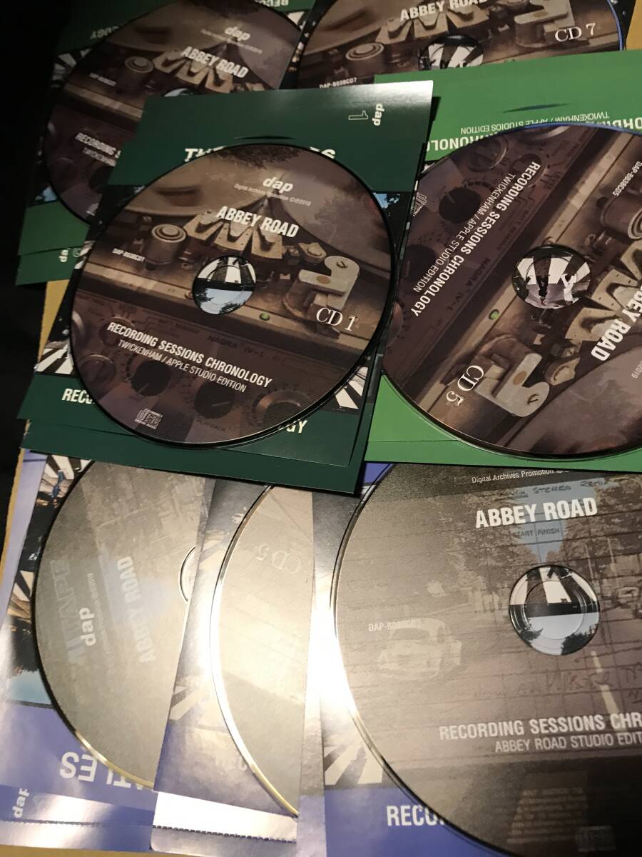 ビートルズ　The Beatles Abbey Road Recording Sepssions Chronology 海外輸入プレス14CDセット ケースなし ABBEY
