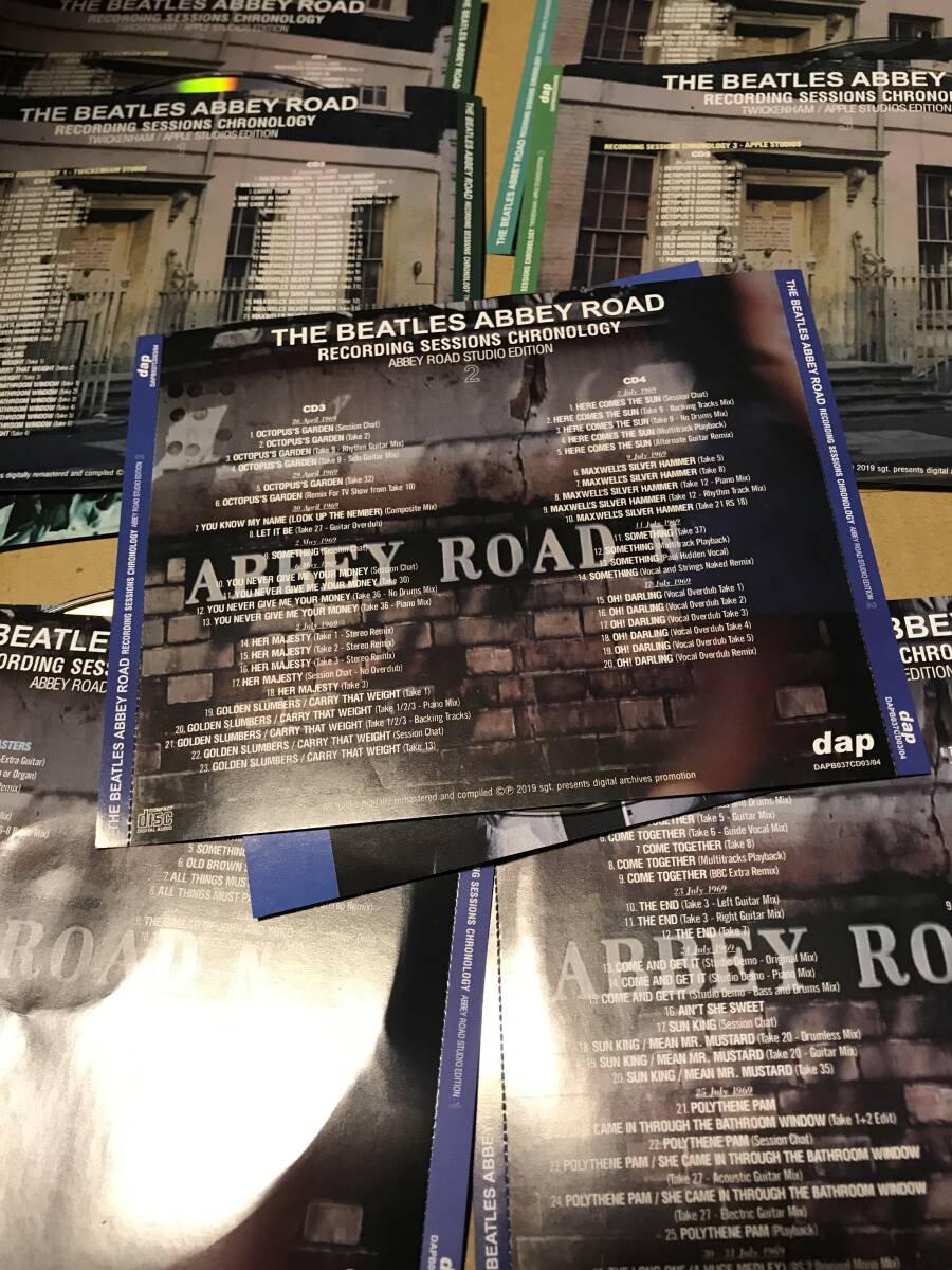 ビートルズ　The Beatles Abbey Road Recording Sepssions Chronology 海外輸入プレス14CDセット ケースなし ABBEY
