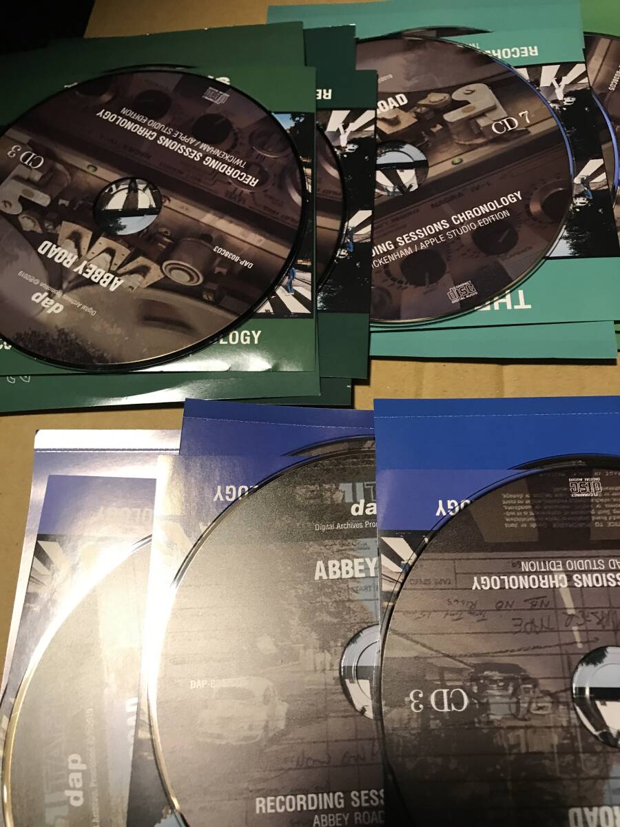 ビートルズ　The Beatles Abbey Road Recording Sepssions Chronology 海外輸入プレス14CDセット ケースなし ABBEY