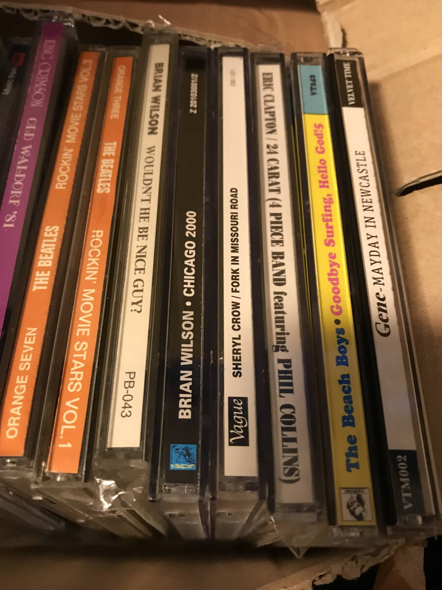 ビートルズ　The Beatles Eric Clapton Beach Boys geoesis 24タイトル新古品未視聴輸入プレス盤CD John Lennon Paul McCartney 