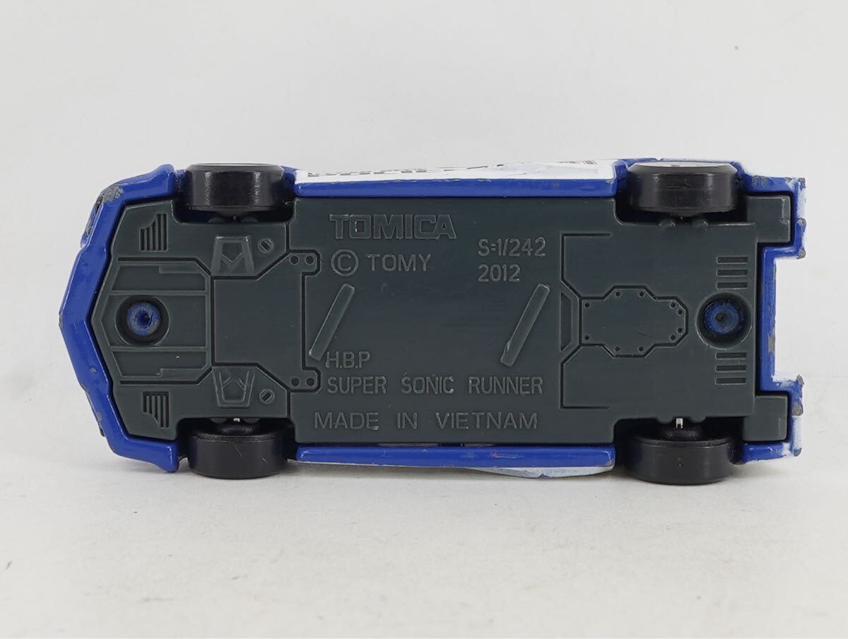 廃盤ドリームトミカ スーパーソニックランナー ハイパーブルーポリス 2012年No.141　《期間限定20台まで送料230円》ミニカー 絶版 まとめ_画像3