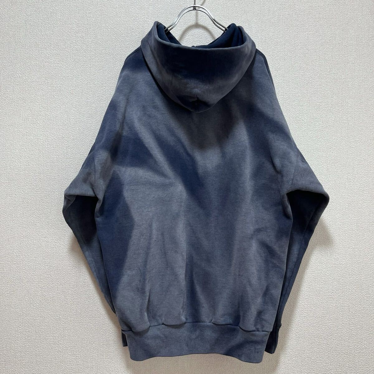 【芸術】USA製 90's BIKE サンフェード プルオーバー XL ナス紺_画像3