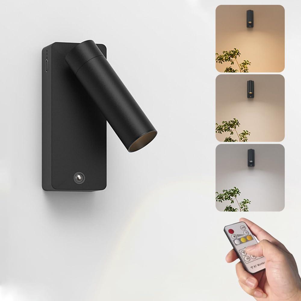 LEDブラケットライト スポットライト 5000mAh Tpye-C充電 3光色