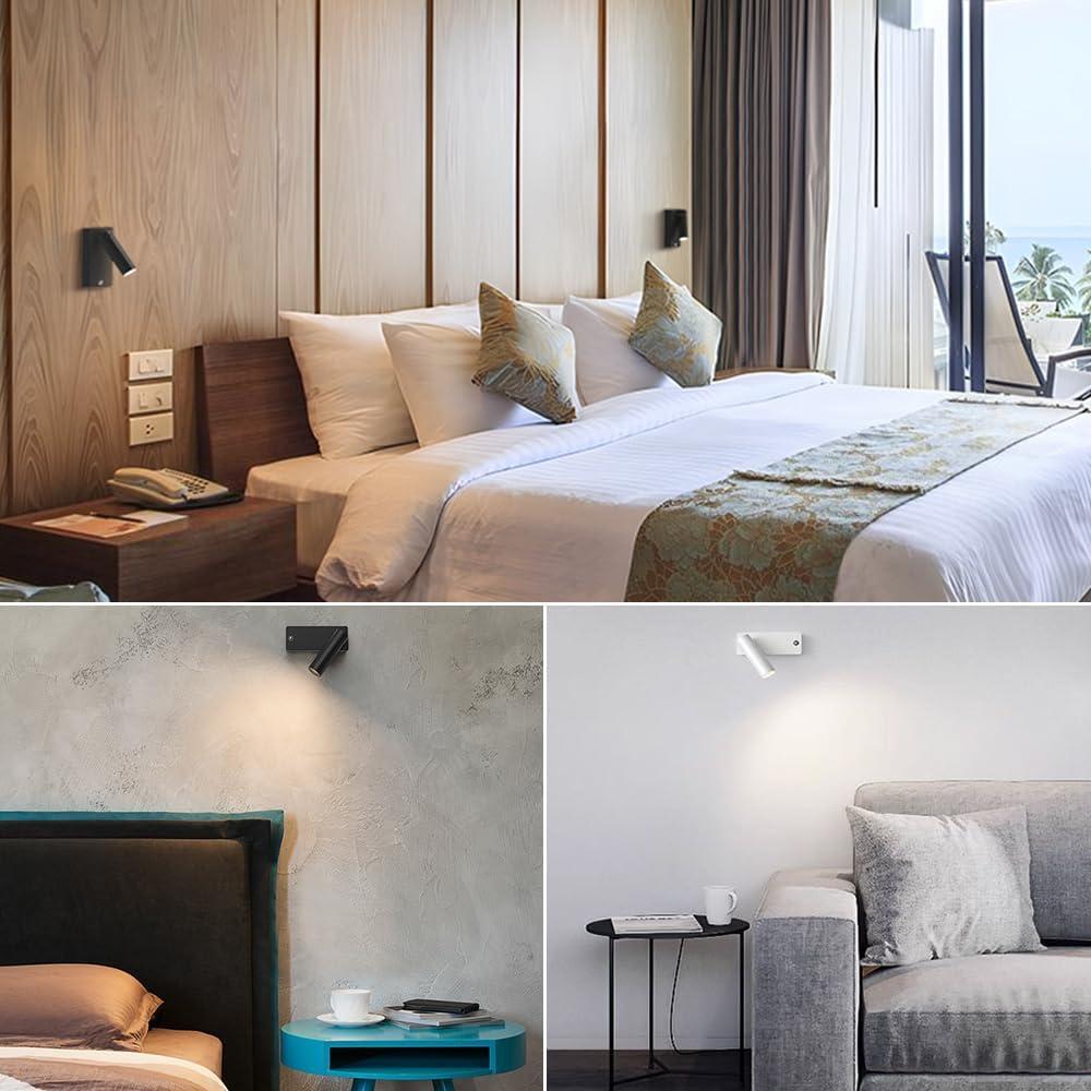 LEDブラケットライト スポットライト 5000mAh Tpye-C充電 3光色