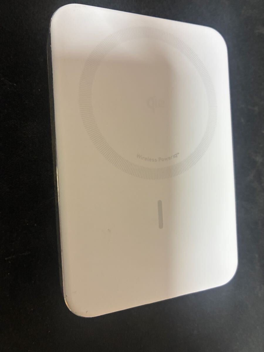 Anker MagGo Power Bank (10000mAh, Slim) беспроводной зарядка максимальная мощность 15W MagSafe соответствует магнит тип беспроводной зарядка соответствует ( белый )