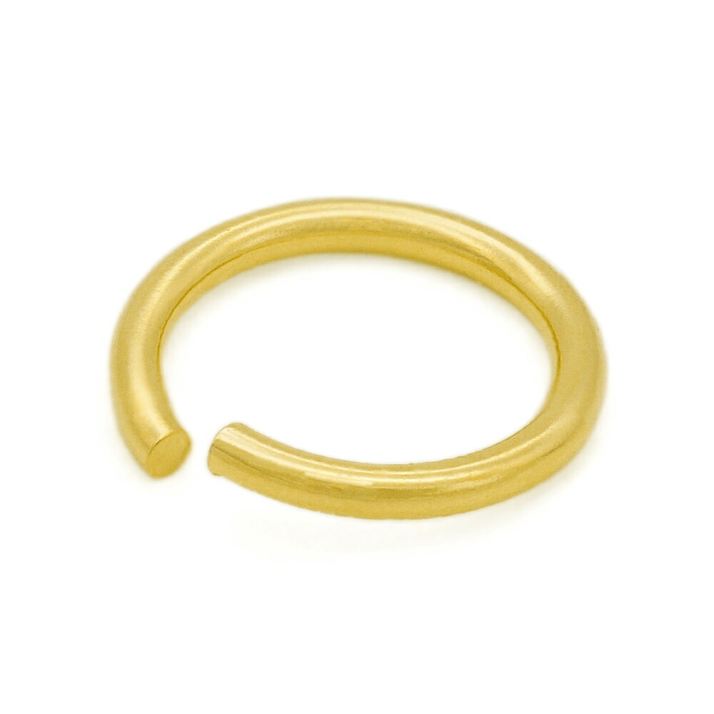 【1個売り】 丸カン 18金 イエローゴールド 丸環 線径0.4mm 直径3.3mm マルカン｜手芸用品 金具 飾り パーツ 部品 K18YG k18 18k 貴金属_画像4