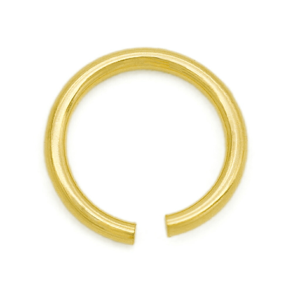 【1個売り】 丸カン 18金 イエローゴールド 丸環 線径0.4mm 直径3.3mm マルカン｜手芸用品 金具 飾り パーツ 部品 K18YG k18 18k 貴金属_画像5
