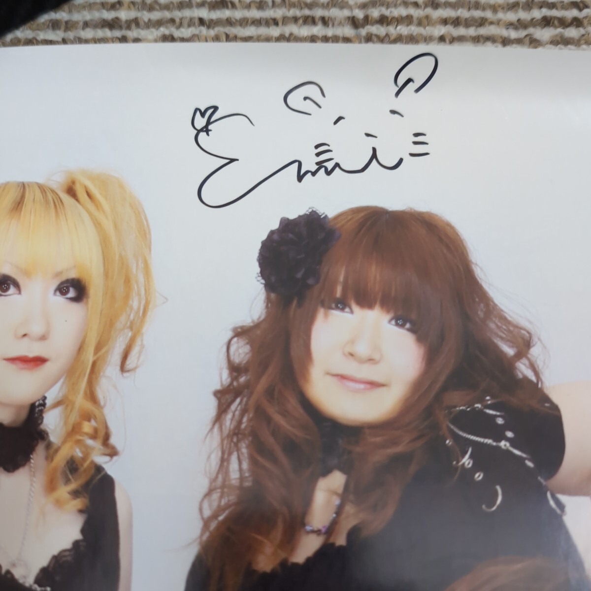 「直筆サイン入」DESTROSE Poster Girls Heavy Metal　デストローズ ポスター　ガールズ ヘヴィメタル 　A2サイズ　FATE GEAR From Japan