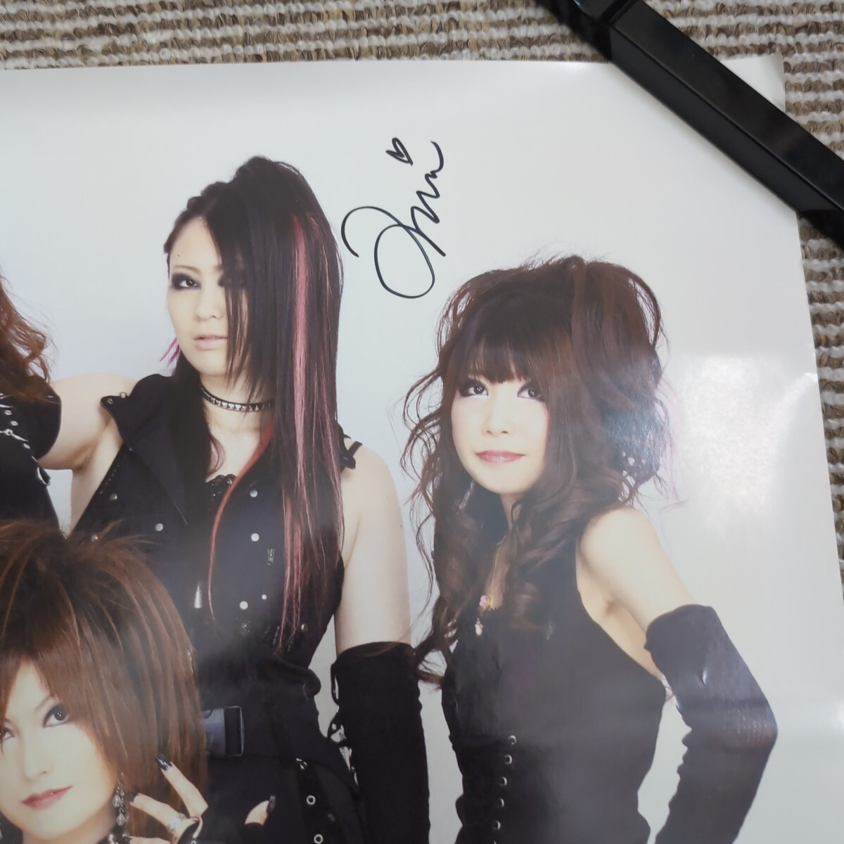 「直筆サイン入」DESTROSE Poster Girls Heavy Metal　デストローズ ポスター　ガールズ ヘヴィメタル 　A2サイズ　FATE GEAR From Japan