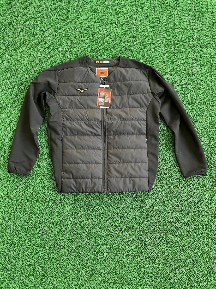 激安！新品 未使用 新商品！ミズノプロ テックフィルブレスサーモ ミドラージャケット ブラック男女兼用 2XOサイズ/12JECV7309_画像9