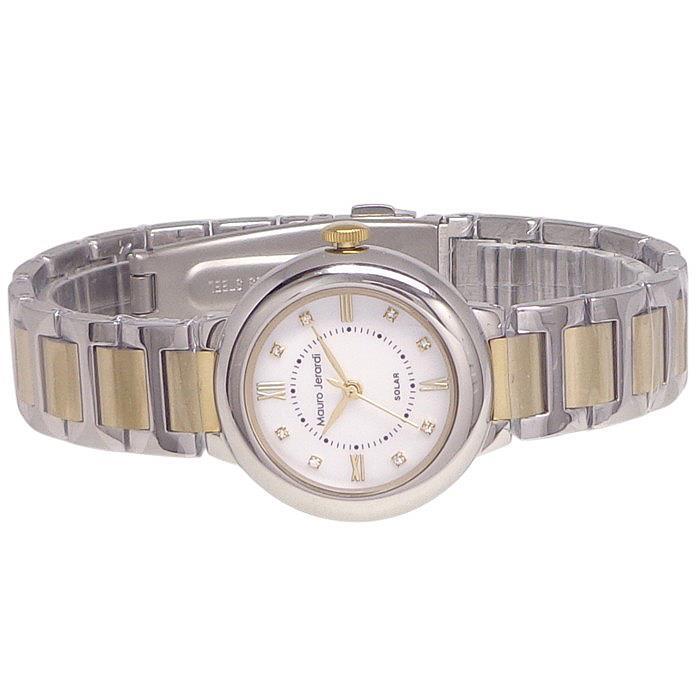  женские наручные часы SOLAR солнечный источник питания MJ070-2maurojela Rudy нержавеющая сталь чистота солнечный дамский батарейка замена не необходимо кварц 