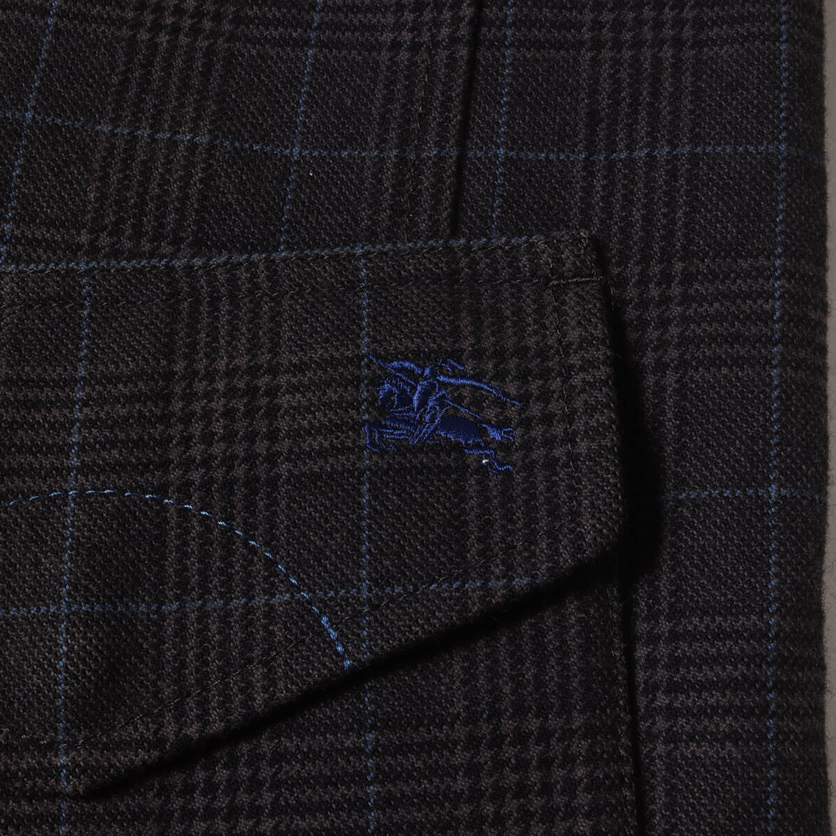 BURBERRY BLUE LABEL バーバリー ブルーレーベル ジャケット ダークグレー系 L | グレンチェック ミリタリー フィールド ジャケット