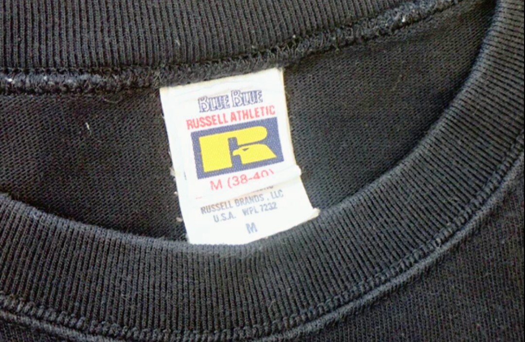 【Blue Blue ハリウッドランチマーケット】メンズ size(M) ワイドスタイル 半袖 Tシャツ ブルーブルー ハリラン_画像3