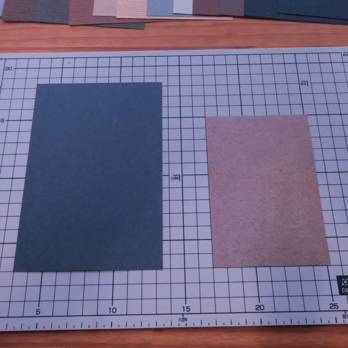 紙もの◆小さめ畫用紙セット46枚◆ペーパークラフト等に