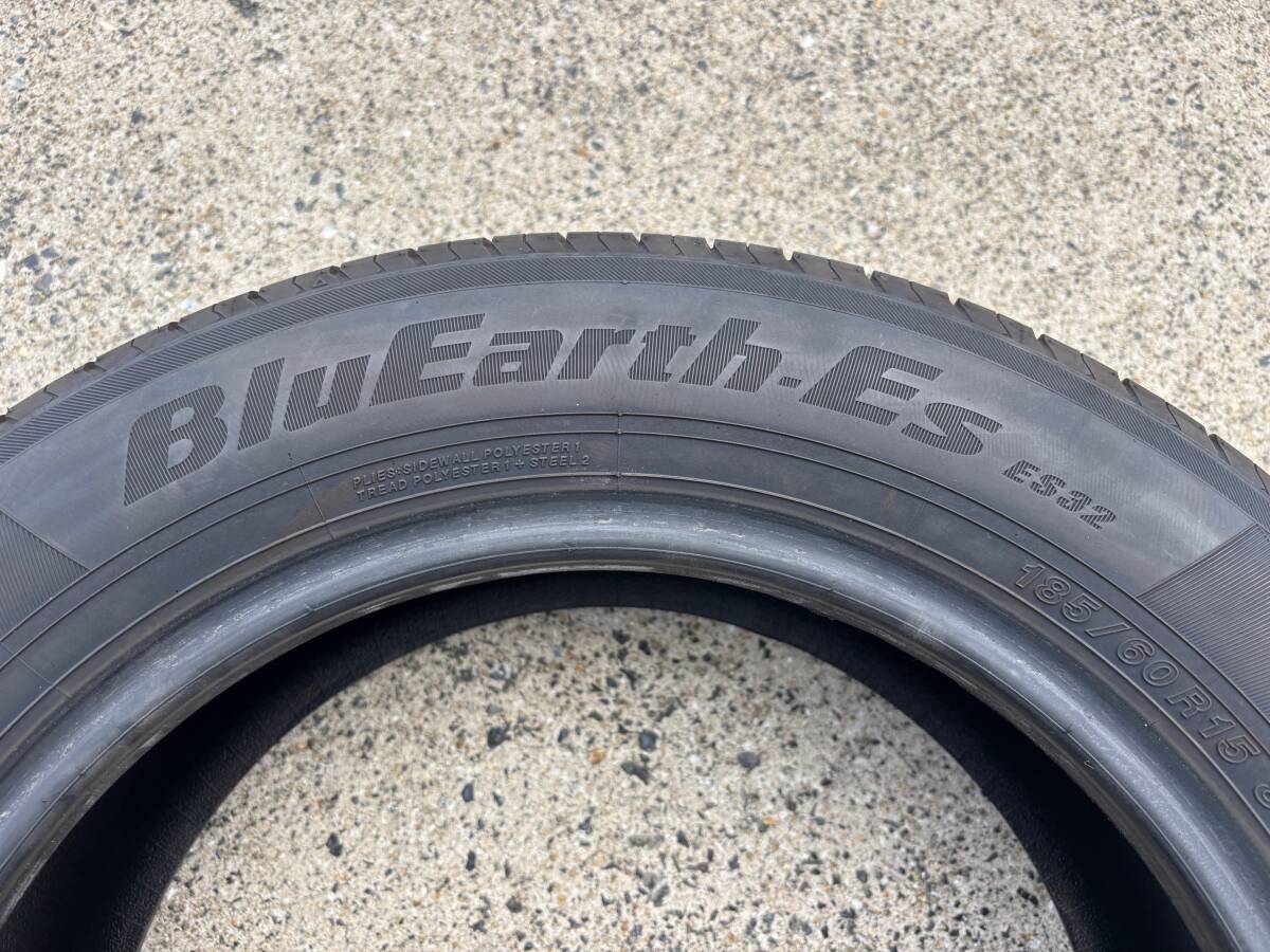 ☆タイヤ　4本set　Blu Earth Es ES32 185/60/15　2024年19週_画像6
