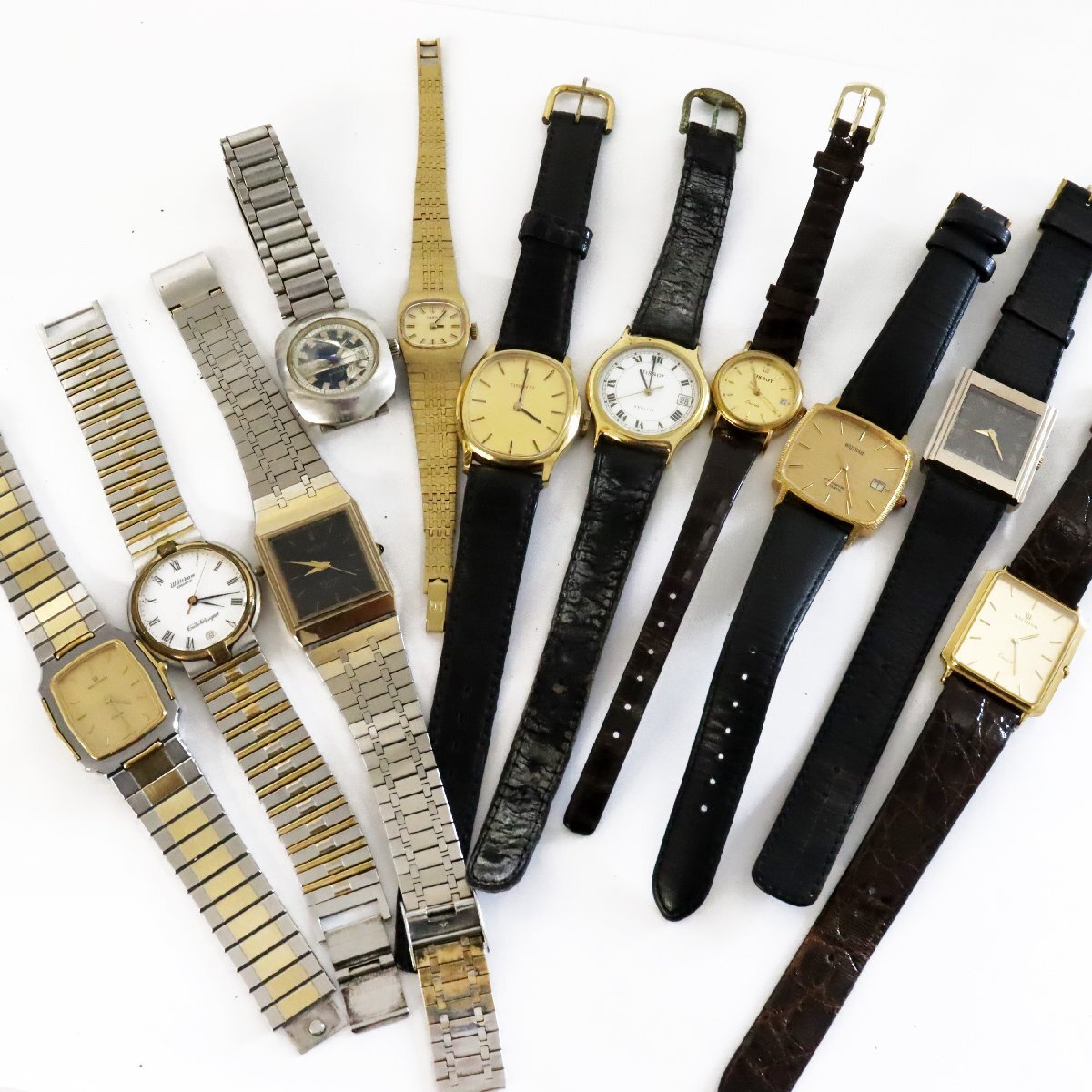 ジャンク時計☆Tissot ティソ,WALTHAM ウォルサム 腕時計 11點 おまとめ ※動作未確認 ◆おたからや【x-JW04490】