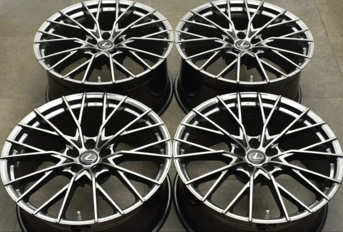 FF01M 21インチ　レクサス アルベル ユニバーサルデザイン　lc ls trd 460 600 美品　極上　早い物勝ち　純正　トヨタ　lexus pcd120 500