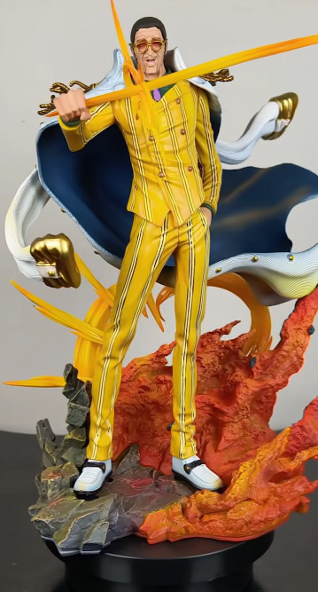 ワンピース　大将　黄猿　ボルサリーノ　フィギュア_画像2