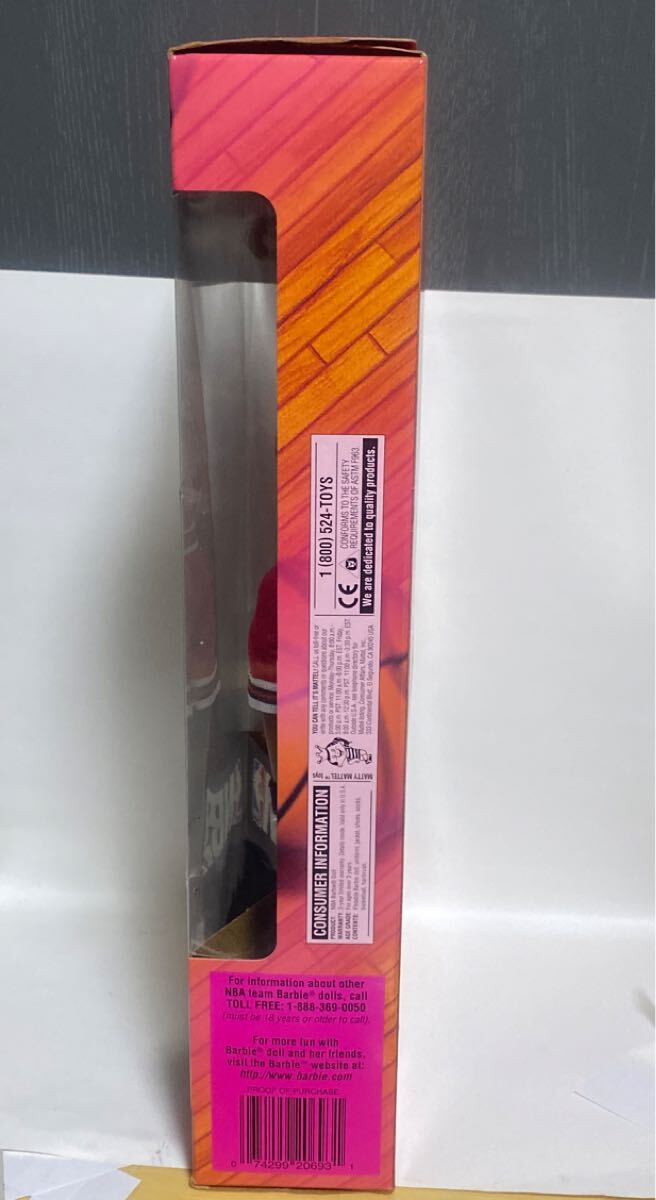 マテル バービー 1998 Mattel NBA Barbie Chicago Bulls_画像2