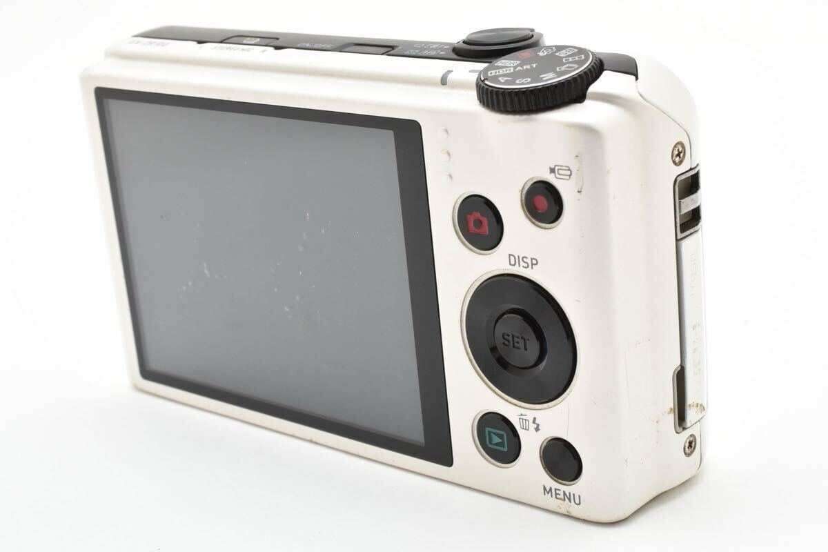 ◆通電◆ CASIO EXILIM EX-ZR100 ホワイト カシオ エクシリム コンパクトデジタルカメラ 本體のみ #582