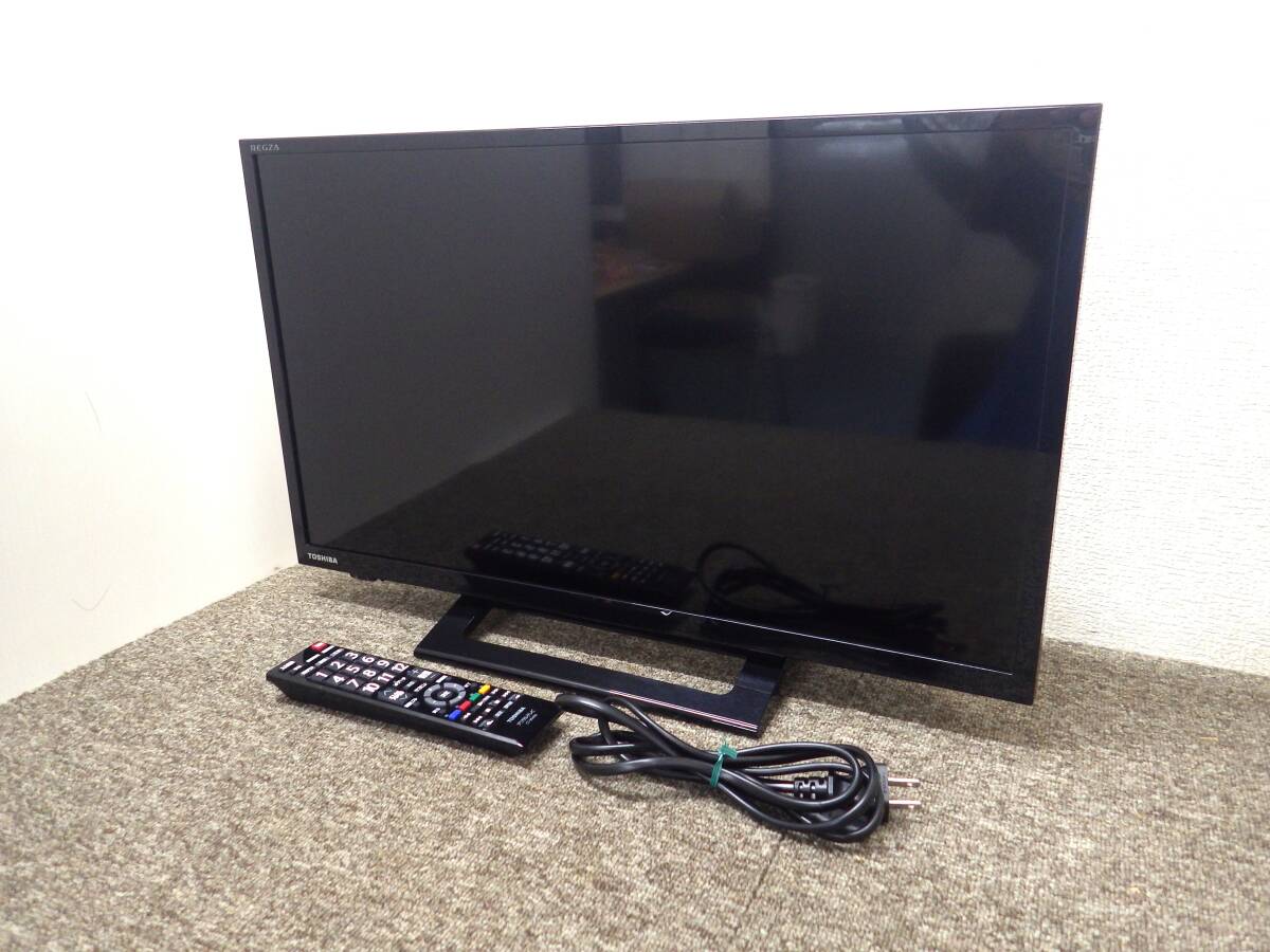 【送料無料】Sh0920-01◯TOSHIBA 東芝 24Vインチ 液晶テレビ 24S24 REGZA レグザ 2020年製