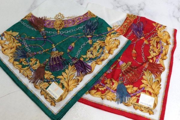 【未使用】ニナリッチ トラサルディ バレンティノ ウンガロなど ハンカチ まとめ 12点 セット まとめ売り 大量 af1432_画像6