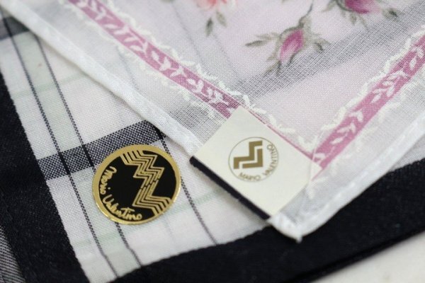 【未使用】ニナリッチ トラサルディ バレンティノ ウンガロなど ハンカチ まとめ 12点 セット まとめ売り 大量 af1432_画像9