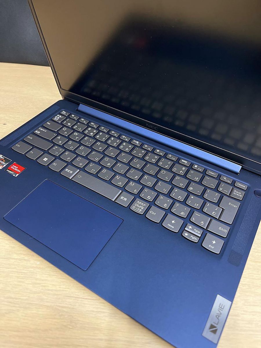 NEC エヌイーシー LAVIE N14 Slim ネイビーブルー N145C/HAL ノートパソコン PC ★_画像4