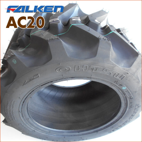 ファルケン(住友ゴム工業) AC20 19X8.00-10 4PR タイヤ2本+チューブ2枚 運搬車用タイヤ SUPER LOADER_画像3