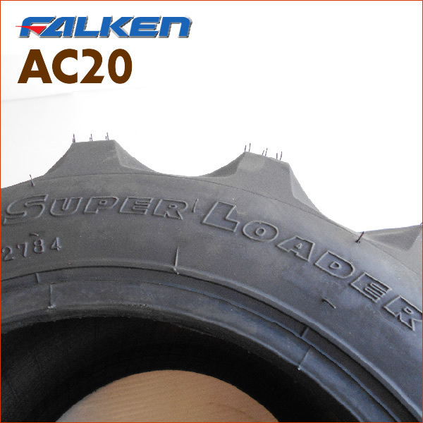 ファルケン(住友ゴム工業) AC20 19X8.00-10 4PR タイヤ2本+チューブ2枚 運搬車用タイヤ SUPER LOADER_画像4
