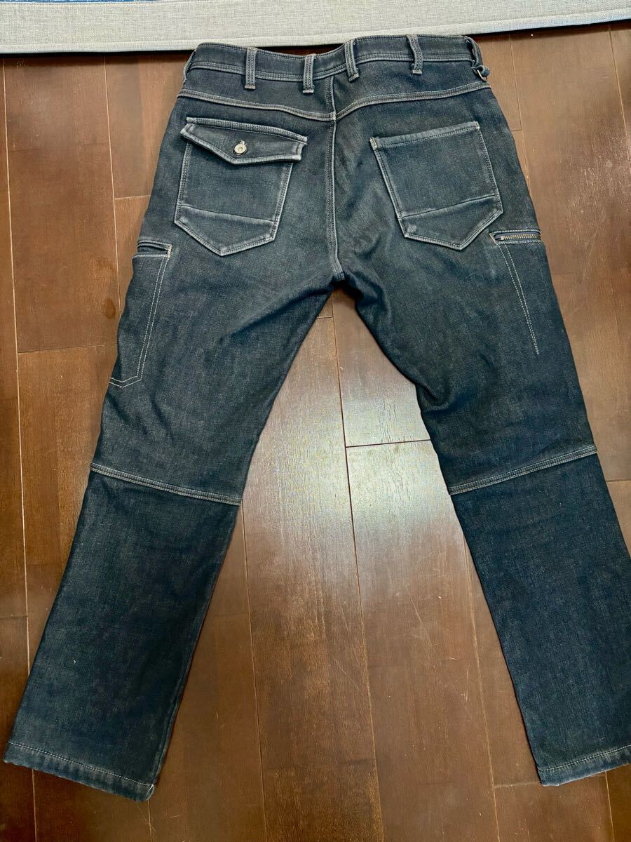 格安 美品 レザージャケット パンツ 上下セット LLサイズ　おまけで中綿ズボン1本付　秋冬 防寒 イージス AEGIS ツーリング ワークマン　 _画像9