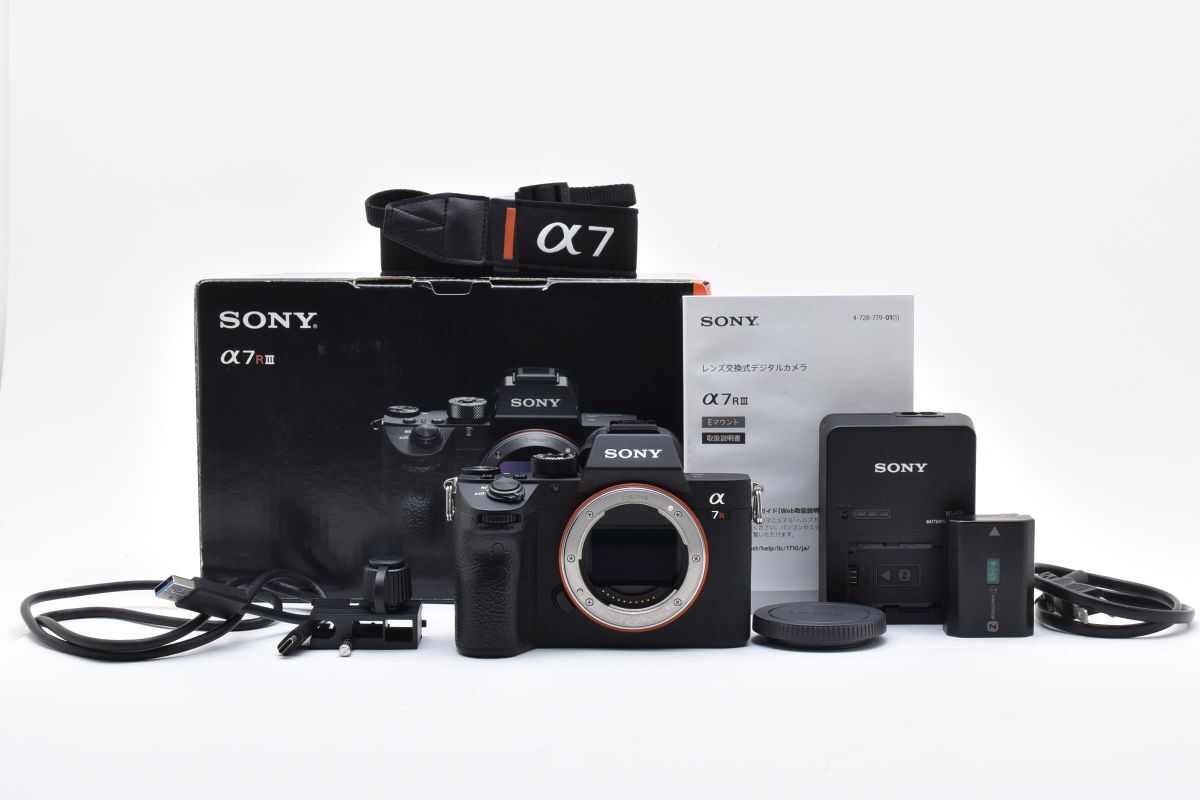 ★ショット数2196回★ ★極上品★ ソニー SONY α7RIII ILCE-7RM3 ミラーレス一眼カメラ ボディ AYM4458#1,469_画像1