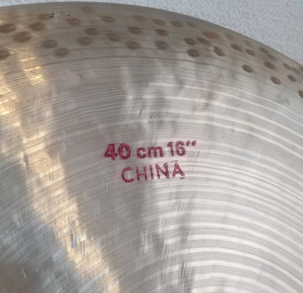 初期Istanbul (ZILLERI) china チャイナ シンバル 16インチ agop/mehmet イスタンブール