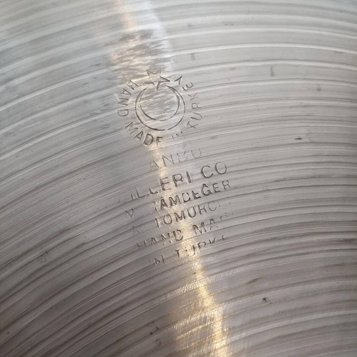 初期Istanbul (ZILLERI) china チャイナ シンバル 16インチ agop/mehmet イスタンブール