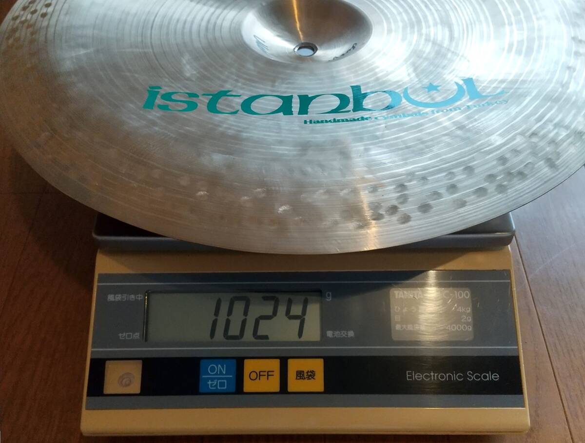 初期Istanbul (ZILLERI) china チャイナ シンバル 16インチ agop/mehmet イスタンブール