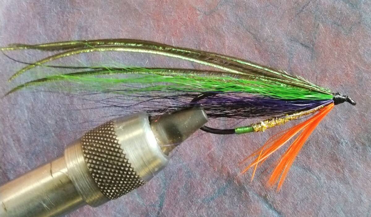 ★　KT　★　　サクラマスや湖沼に最適　キールストリーマー（ワカサギ）　＃２ 　3本　ｋ２_画像2