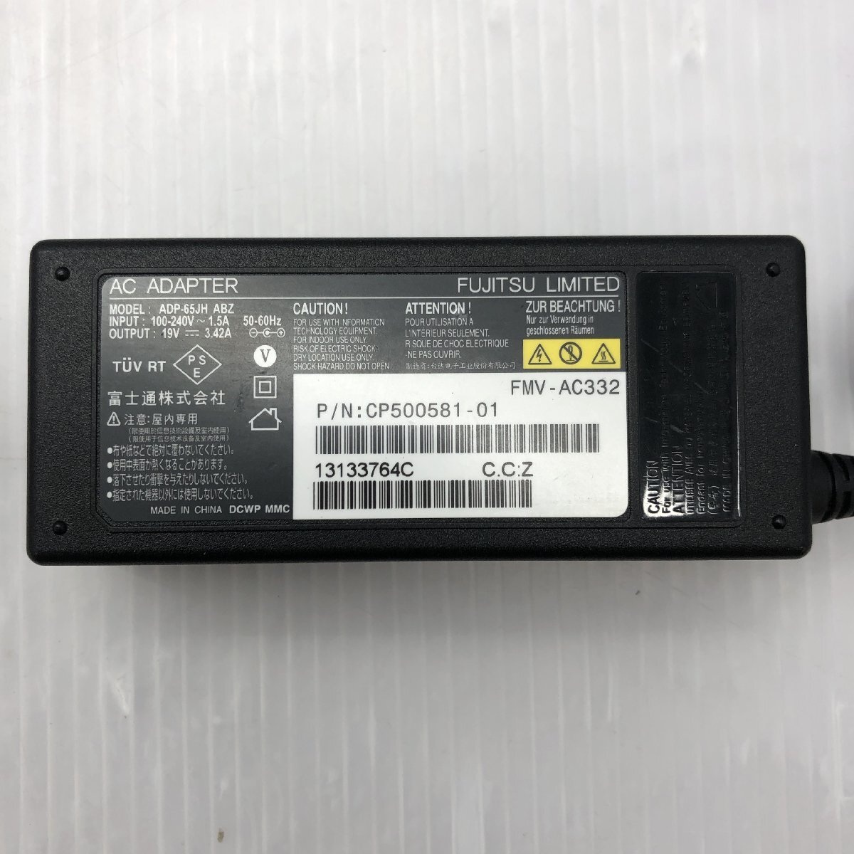 FUJITSU ACアダプター 19V 3.42A 10個セット FMV-AC329?FMV-AC332A?FMV-AC332?FMV-AC341C?FMV-AC334 T020340