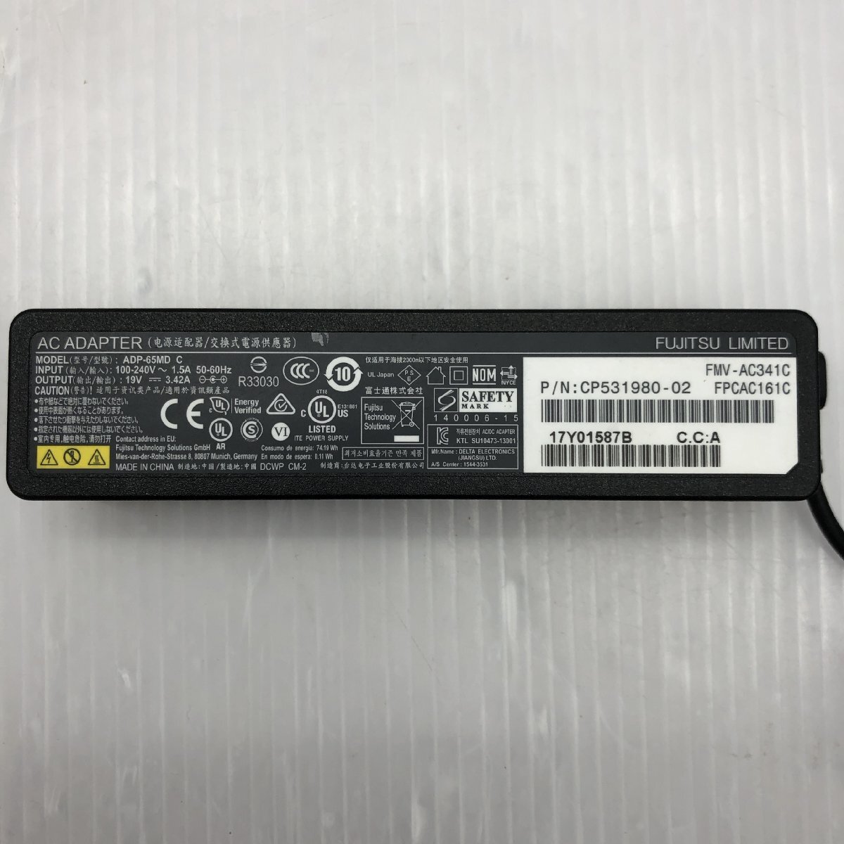 FUJITSU ACアダプター 19V 3.42A 10個セット MV-AC329?FMV-AC332A?FMV-AC332?FMV-AC341C?FMV-AC334 T020342